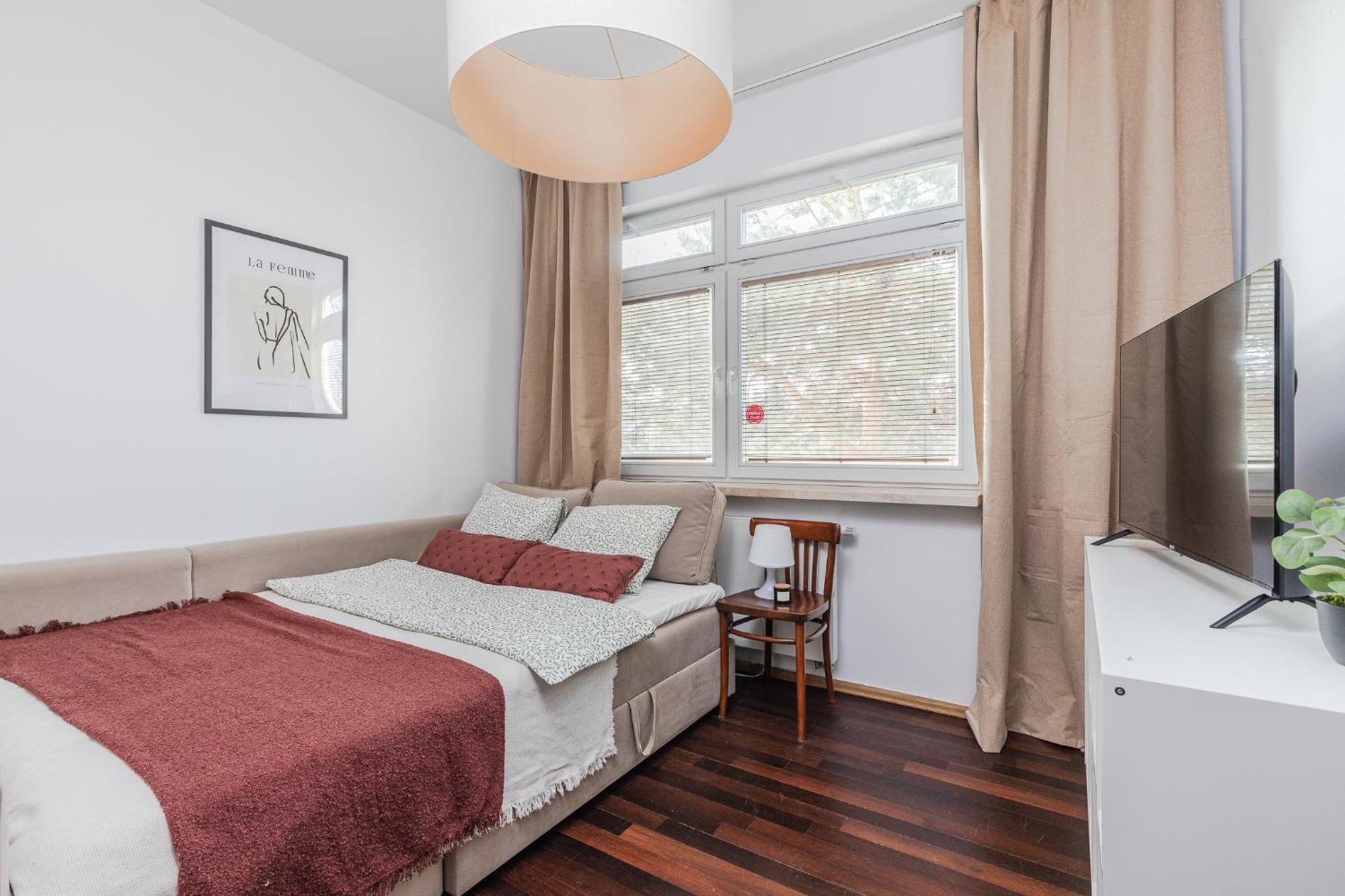 Superapart Wilanowska Apt 20 "Pet-Friendly 1Br Home With Patio Βαρσοβία Εξωτερικό φωτογραφία